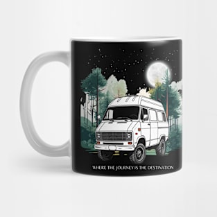 Van life/Where the journey is the destination Mug